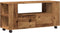 vidaXL - Tv-meubel - met - wielen - 102x34,5x43 - cm - bewerkt - hout - oud - hout