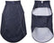 vidaXL - Hondenregenjas - met - reflecterende - strips - polyester - blauw - 3XL