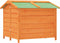 vidaXL - Hondenhok - 96x87x80,5 - cm - massief - grenenhout - bruin