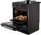 Inventum VFI6042ZWA - Inductiefornuis - 4 kookzones 65L oven - Zwart