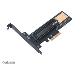 Akasa AK-PCCM2P-02 - M.2 SSD naar PCIe adapter - Verbetert prestaties en vermindert hitte - 148x120x21,7 mm