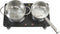 Inventum KP602B - Elektrische kookplaat 2-pits - 2250W - Zwart