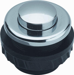 Grothe 62054 Belknop 1-voudig Chroom 12 V/1,5 A