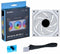 Lian Li Uni Fan SL-INF - 120mm PWM Ventilator - 40 RGB-LED's - Wit (1x)