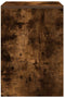 vidaXL - Nachtkastjes - 2 - st - met - lade - 40x34x50 - cm - gerookt - eikenkleurig