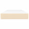 vidaXL - Pocketveringmatras - voor - kinderen - 80x160 - cm - stof - crèmekleurig