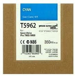 Epson T596200 - Inktcartridge - 350 ml - Cyaan