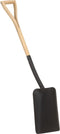 vidaXL - Spade - YD-greep - staal - en - essenhout