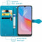 iMoshion Hoesje Geschikt voor Vivo Y21 / Vivo Y21s / Vivo Y33s Hoesje Met Pasjeshouder - iMoshion Mandala Bookcase - Turquoise