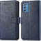 iMoshion Hoesje Geschikt voor Samsung Galaxy M52 Hoesje Met Pasjeshouder - iMoshion Luxe Bookcase - Donkerblauw