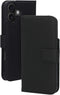 Mobiparts iPhone 16 Plus - Lederen Wallet Case - MagSafe geschikt - Zwart