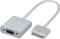 Apple iPad - Dockconnector-naar-VGA-adapter - 0.15 m - Wit