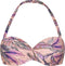 Beachlife Tropical Blush - Voorgevormde bikinitop met beugel - Multiway - Roze/Bloemenprint