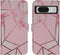 iMoshion Hoesje Geschikt voor Google Pixel 8 Pro Hoesje Met Pasjeshouder - iMoshion Design Softcase Bookcase - Meerkleurig / Pink Graphic