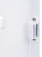vidaXL - Sleutelkast - met - magneetbord - 35x35x4 - cm - wit