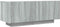 vidaXL - Tv-meubel - 100x35x40 - cm - bewerkt - hout - grijs - sonoma - eikenkleurig