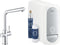 GROHE Blue Home Duo Keukenkraan - Starterkit - Bluetooth en WIFI - L-Uitloop - Chroom