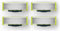 Philips OneBlade - Vervangmesjes - 4 stuks - QP240/50
