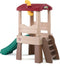 Step2 Lookout Treehouse - Speeltoren met Uitkijk Boomhut en Glijbaan - Speeltoestel van plastic / kunststof voor een kleine tuin