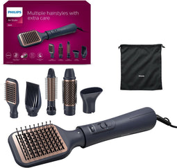 Philips AirStyler 5000 - BHA530/00 - Föhnborstel met 5 hulpstukken - Zwart