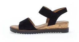 Gabor - Dames Sandalen - sportief en comfortabel - zwart