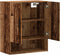 vidaXL - Wandkast - 60x31x70 - cm - bewerkt - hout - oud - houtkleurig