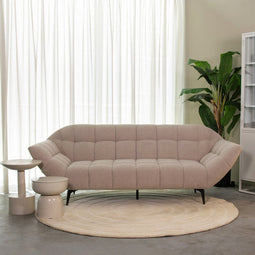 LABEL51 Sorisso Bank - Naturel - Stof - 3-Zits - -