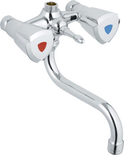GROHE Costa Trend - Douchekraan met Badomstelling - 12 cm hartafstand - Chroom