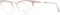 Gant GA4144 51072 bril zonder sterke - Dames - Roze