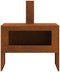 vidaXL - Vuurtoren - met - Schouw - 80x50x96 - cm - Weerbestendig - Staal