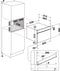 Whirlpool AMW 730 IX - Ingebouwde combinatiemagnetron - 31L 2300W 59,5cm breed