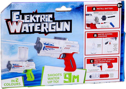 Waterpistool Elektrisch 18 cm (usb) assorti.