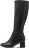 Tamaris Comfort Essentials - Dames Laarzen - Zachte stretch schacht - Zwart