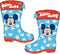Arditex Regenlaarzen Mickey Today Lichtblauw/rood Mt 30