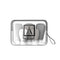 Reistasje Numada Transparant PVC Siliconen 20 x 6,5 x 13,5 cm
