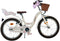 Volare Blossom - Kinderfiets - 18 inch - Twee handremmen - Wit