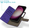 imoshion Hoesje Geschikt voor Samsung Galaxy S23 FE Hoesje Met Pasjeshouder - imoshion Uitneembare 2-in-1 Luxe Bookcase - Paars