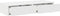 vidaXL - Witte - Bedlades - - - 90x36,5x16,5 - cm - - - Gemaakt - van - Samengesteld - Hout