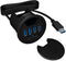 Icy Box IB-HUB1403 - USB Hub - 4x USB 3.2 (Gen1, 5Gb/s) type-A - Zwart