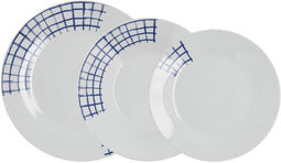 Quid Kansas - Serviesset - 18 Onderdelen - Blauw