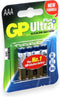 GP Ultra Plus - Alkaline AAA - 1.5 V - 4 stuks