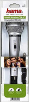 Hama DM 40 - Dynamische Microfoon - 3 m kabel - Zilver