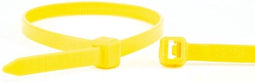 Cable-ties 200x4.8 geel 100 stuks