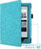 imoshion E-reader Hoesje - Geschikt voor Kobo Aura H2O - Vegan Leather Bookcase - Lichtblauw