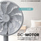 AirKing Statiefventilator - 15 snelheden - Fluisterstil DC-motor - Grijs