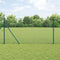 vidaXL - Gelaste - Draadomheining - Groen - 1,4x50 - m - Staal
