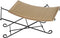 Kruk DKD Home Decor Zwart Metaal Lichtbruin Rotan (94 x 49 x 44 cm)