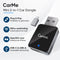 CarMe Mini V2 - 2-in-1 CarPlay & Android Auto Dongle - Draadloos - Zwart
