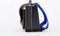 Own Stuff Lederen Boekentas - Marine - Lagere school