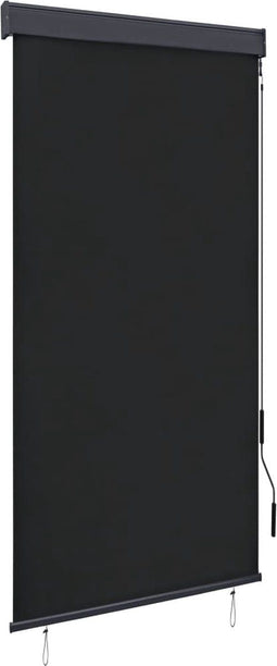 vidaXL - Rolgordijn - voor - buiten - 80x250 - cm - antraciet